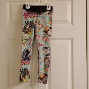 Floral star wars leggings